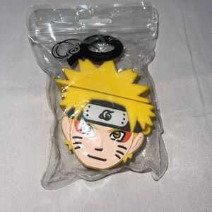 Naruto airpod case yellow/black